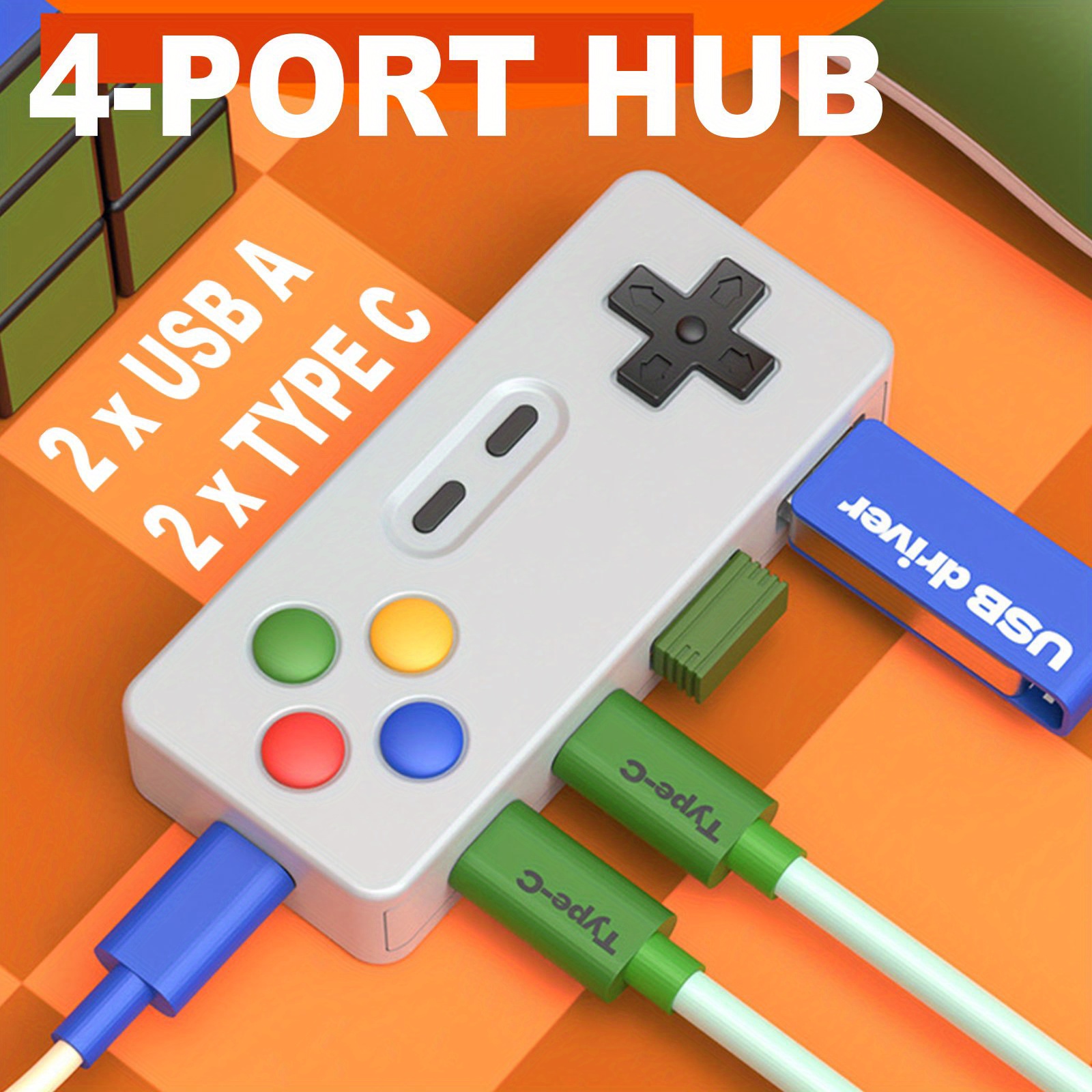Gaming Keyboard Type C - 1PC Cartoon USB C Extension Adapter