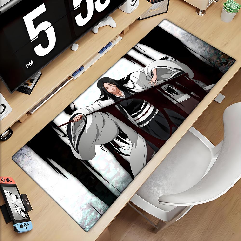 Gaming Keyboard High Ground - Large Mouse Pad black white Anime