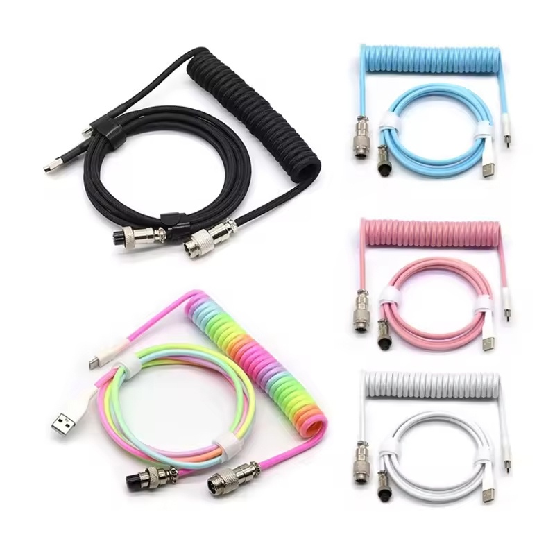 Mechanical Keyboard Coiled Cab - огляд і ціна Gaming Keyboard Type C