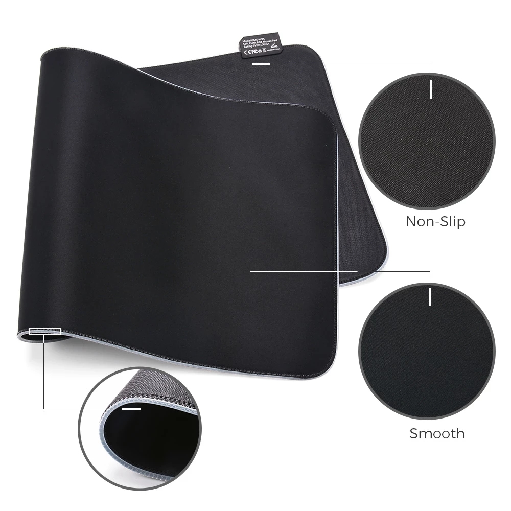 LED Luminous Gaming Mouse Pad  - огляд і ціна Gaming Keyboard High Ground