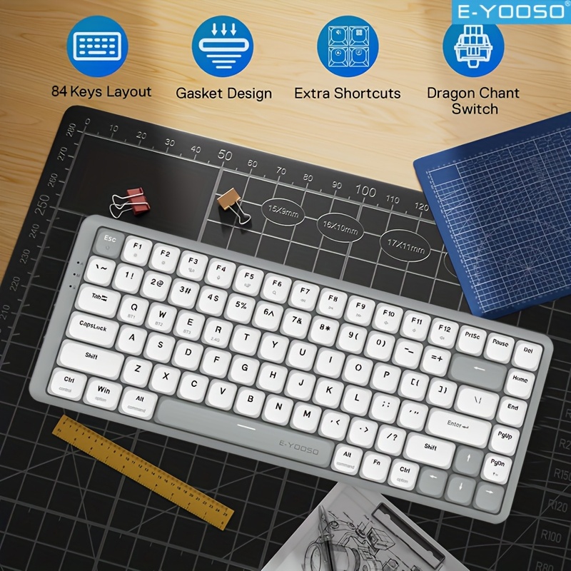 E-YOOSO Tri-Mode 2.4GWireless/ - огляд і ціна Gaming Keyboard E Yooso