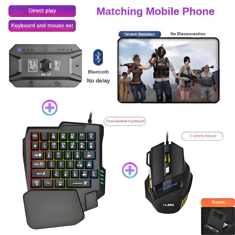 M1 Pro Gamepad Mobile Phone Ga - огляд і ціна Gaming Keyboard And Mouse Wireless