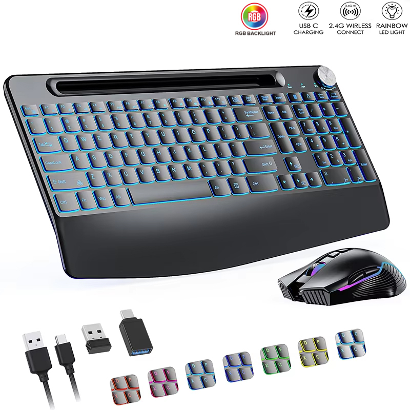 2.4G&Type-C Wireless Keyboard  - огляд і ціна Gaming Keyboard Type C