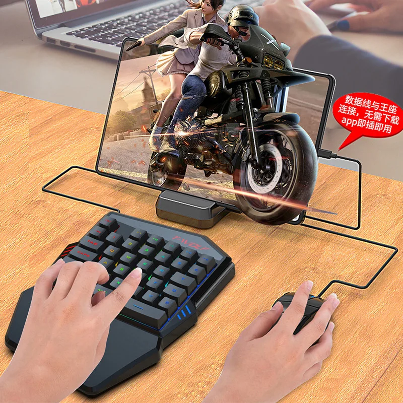 T-WOLF TF900 One Handed Keyboa - огляд і ціна Gaming Keyboard Mobile