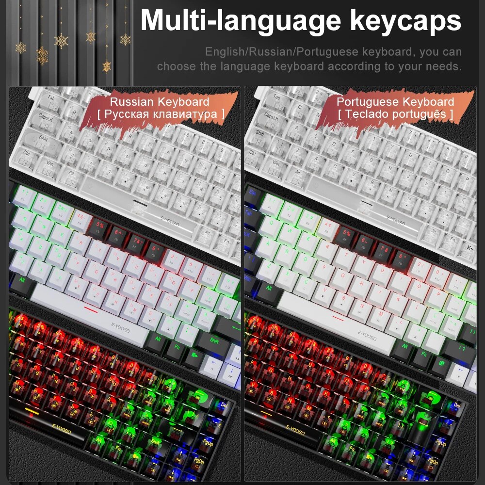 E-YOOSO Z686 USB Mini Slim Mec - огляд і ціна Gaming Keyboard E Yooso