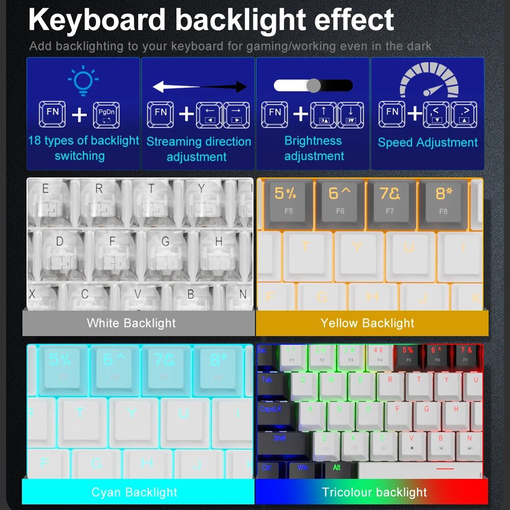 E-YOOSO Z686 USB Mini Slim Mec - огляд і ціна Gaming Keyboard E Yooso
