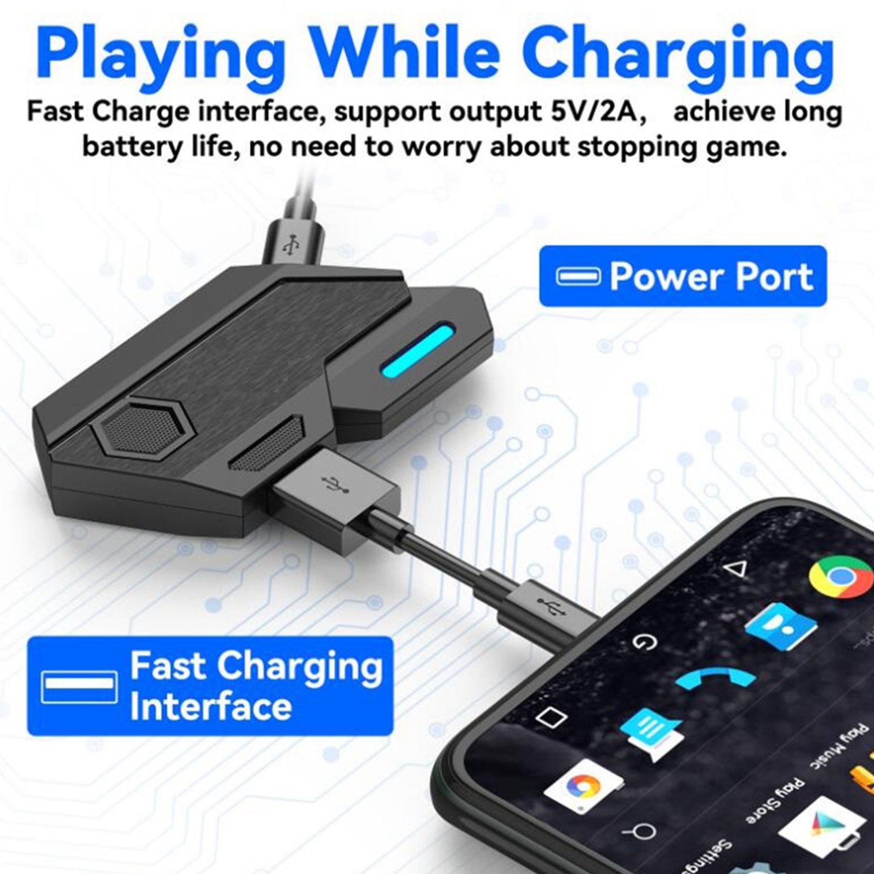 ONNL Gamepad Mobile PUBG Contr - огляд і ціна Gaming Keyboard And Mouse Converter For Mobile