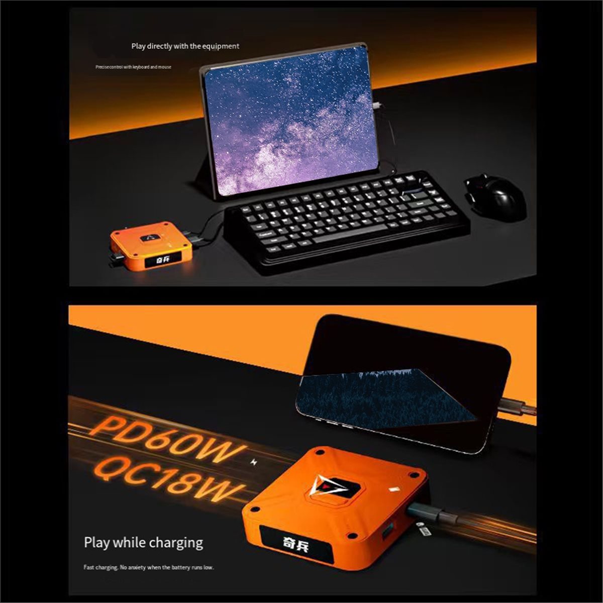 AX360M Keyboard and Mouse Adap - огляд і ціна Gaming Keyboard And Mouse Converter For Mobile