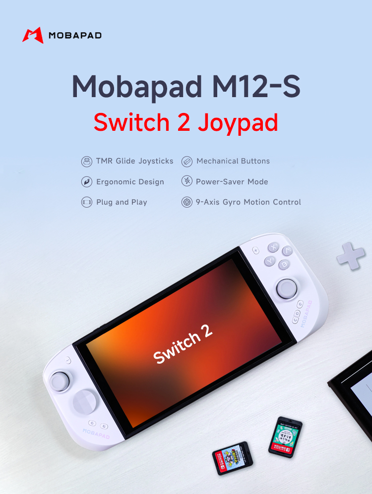 MOBAPAD M12 S Joycon Gaming Co - огляд і ціна Gaming Keyboard Hall Effect