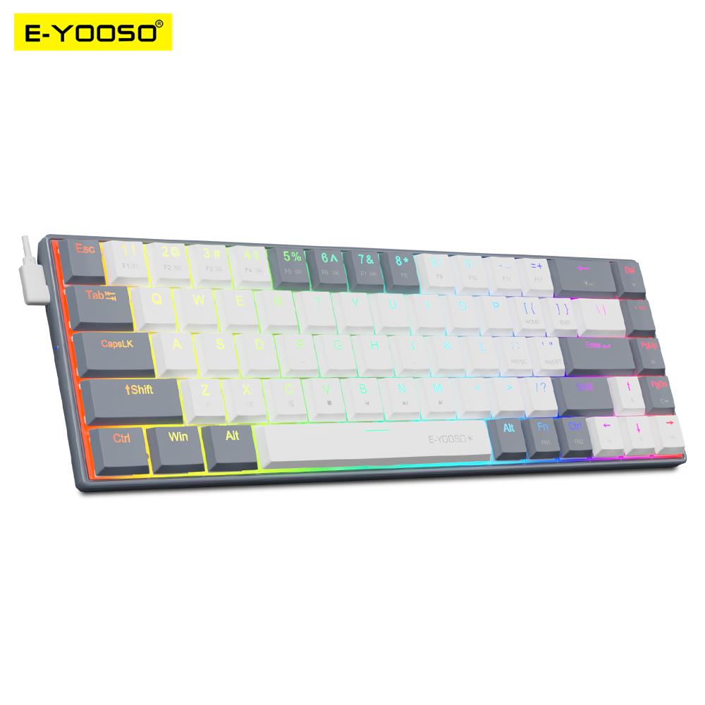 E-YOOSO A68 RGB Mini Slim USB  - огляд і ціна Gaming Keyboard E Yooso