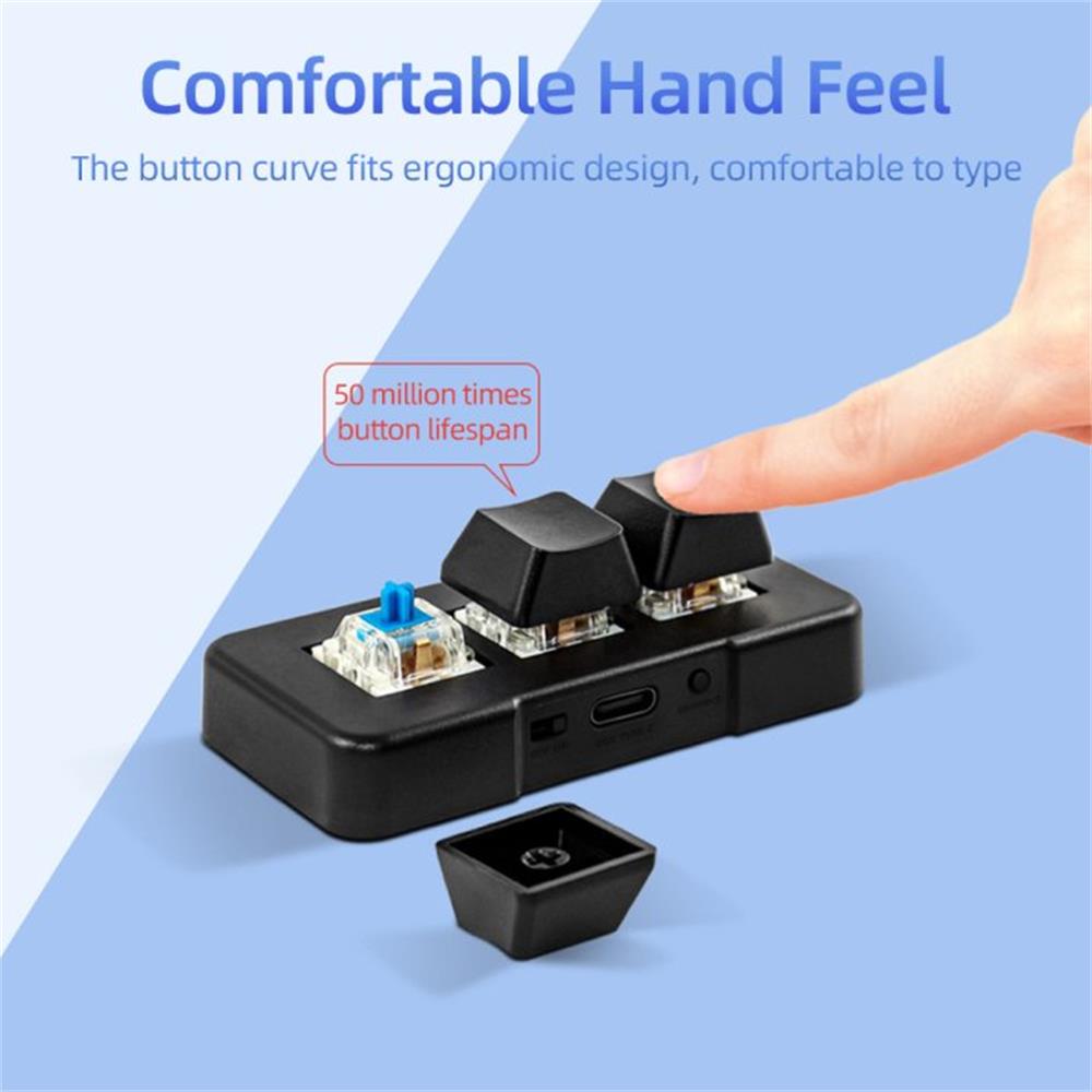 MK321-Pro Small Keyboard 3-key - огляд і ціна Gaming Keyboard Mobile