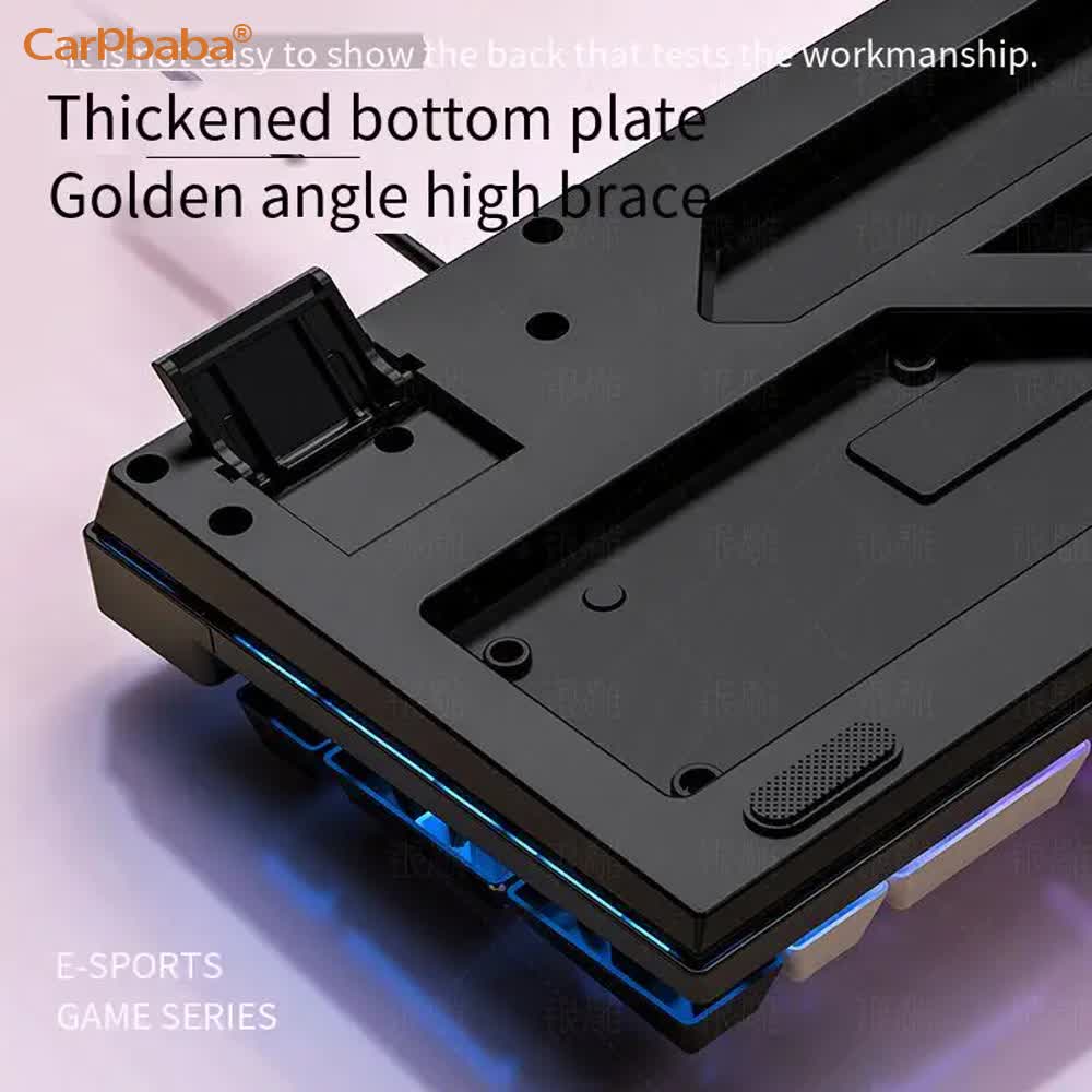 Carpbaba K500 104 Key USB Wire - огляд і ціна Gaming Keyboard Mobile