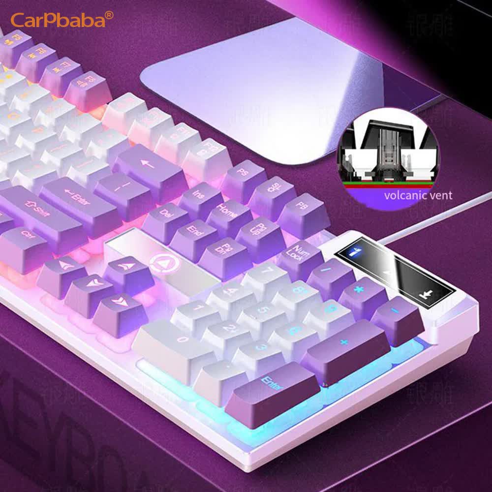 Carpbaba K500 104 Key USB Wire - огляд і ціна Gaming Keyboard Mobile