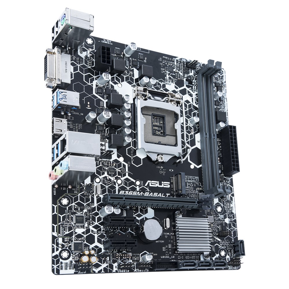 ASUS B365M-BASALT Motherboard  - огляд і ціна Intel Cpu Core I5