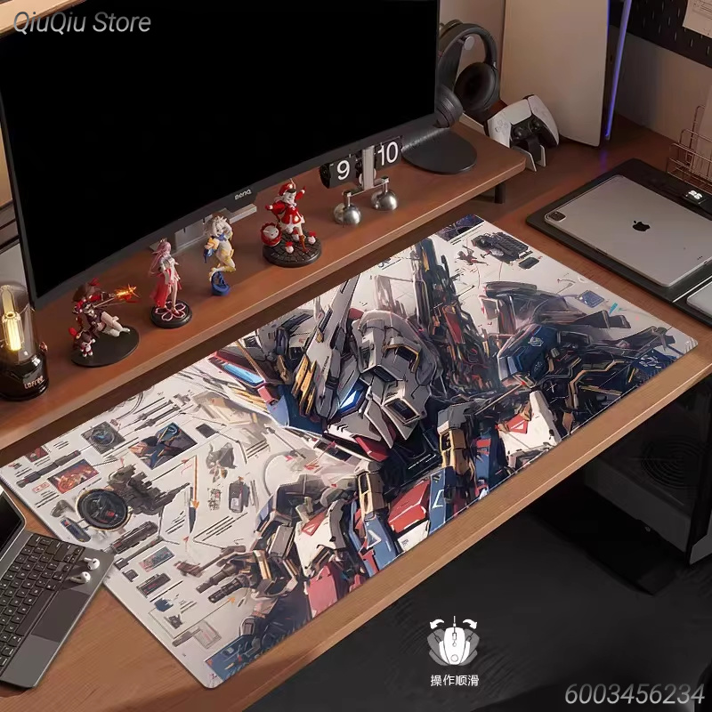Cartoon HD Print Gundam Leathe - огляд і ціна Gaming Keyboard Typewriter