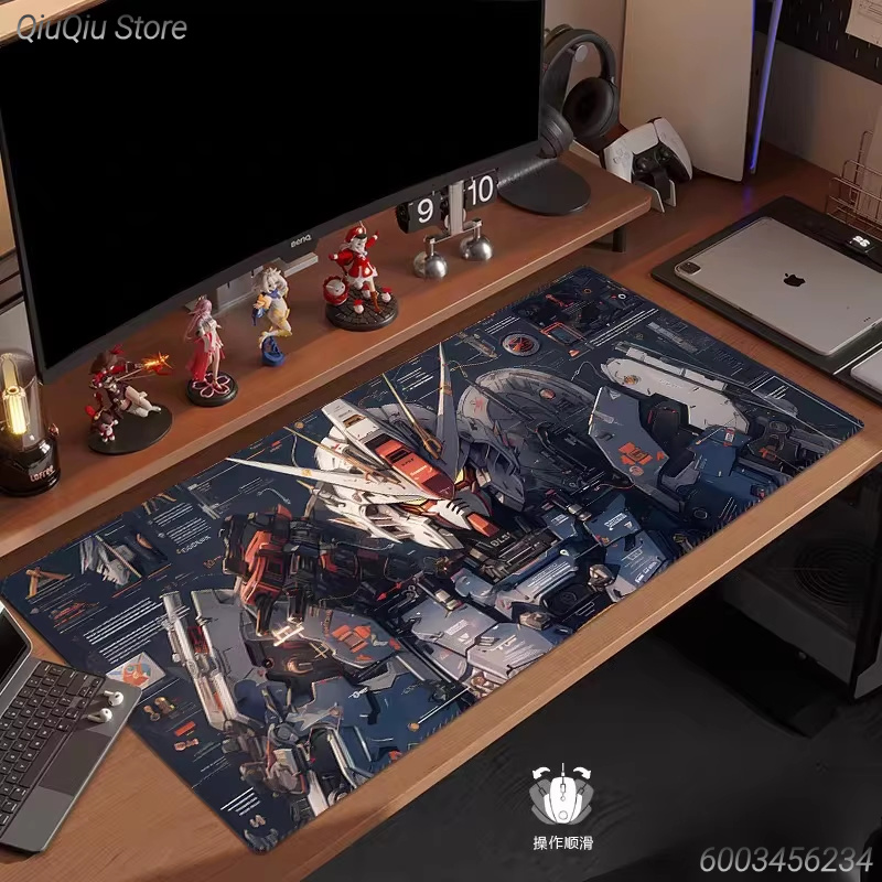 Cartoon HD Print Gundam Leathe - огляд і ціна Gaming Keyboard Typewriter