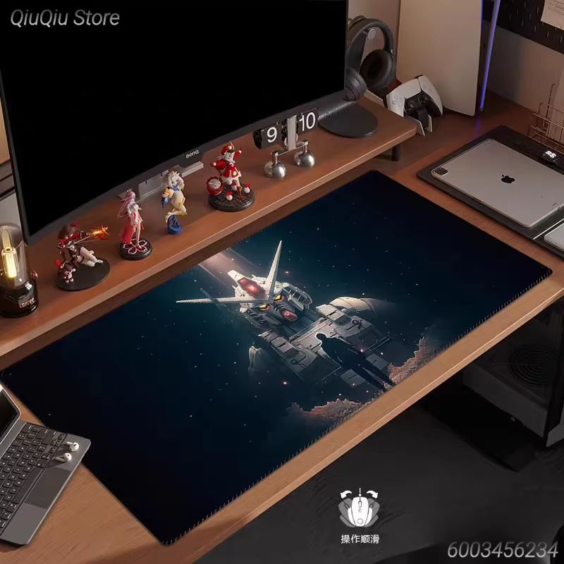 Cartoon HD Print Gundam Leathe - огляд і ціна Gaming Keyboard Typewriter