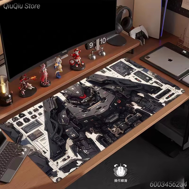 Cartoon HD Print Gundam Leathe - огляд і ціна Gaming Keyboard Typewriter