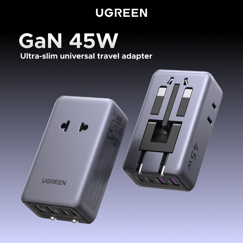 UGREEN Plug Adaptor GaN 45W Un - огляд і ціна Gaming Keyboard Type C