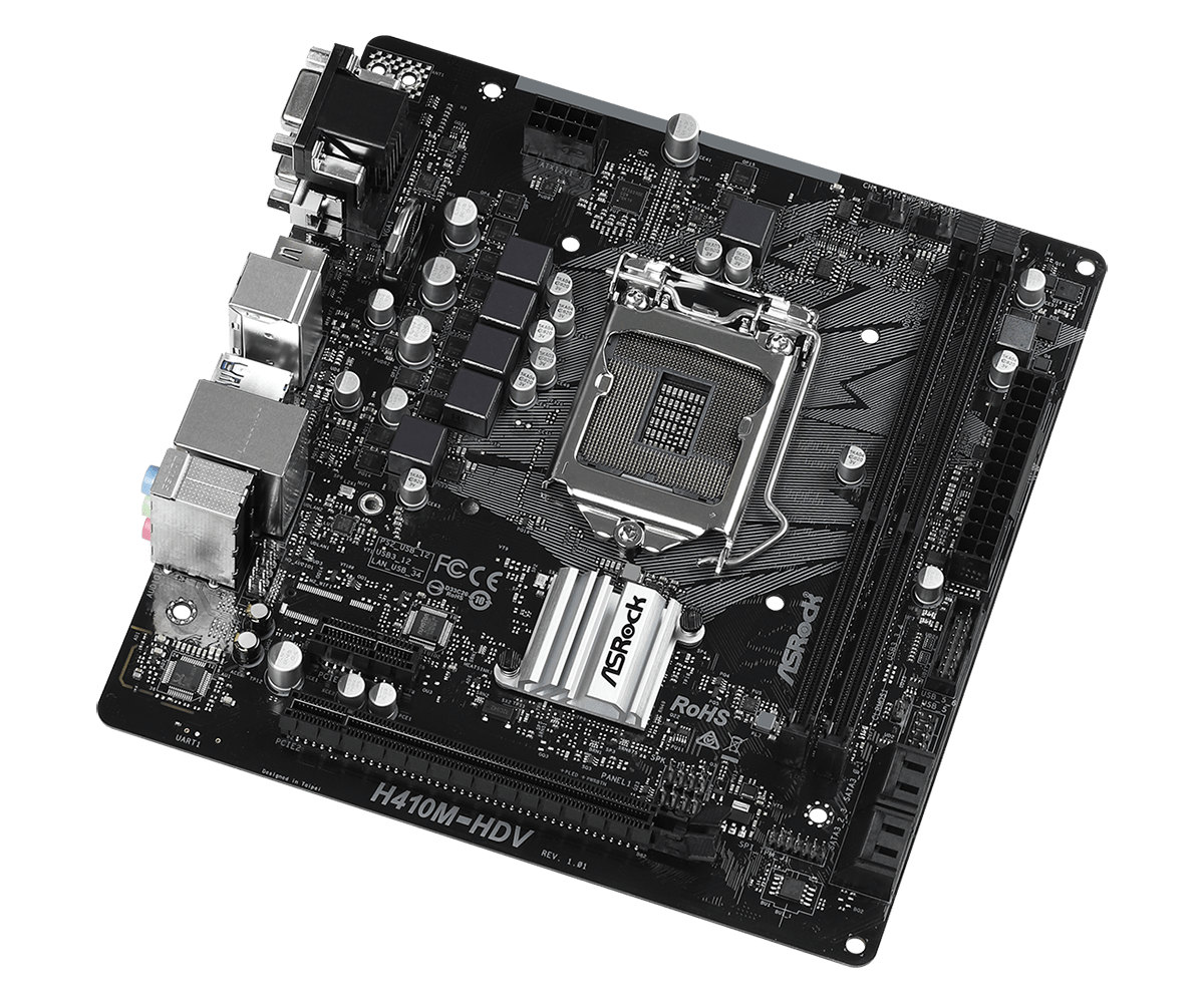 ASROCK H410M-HDV Motherboard I - огляд і ціна Intel Cpu Core I5