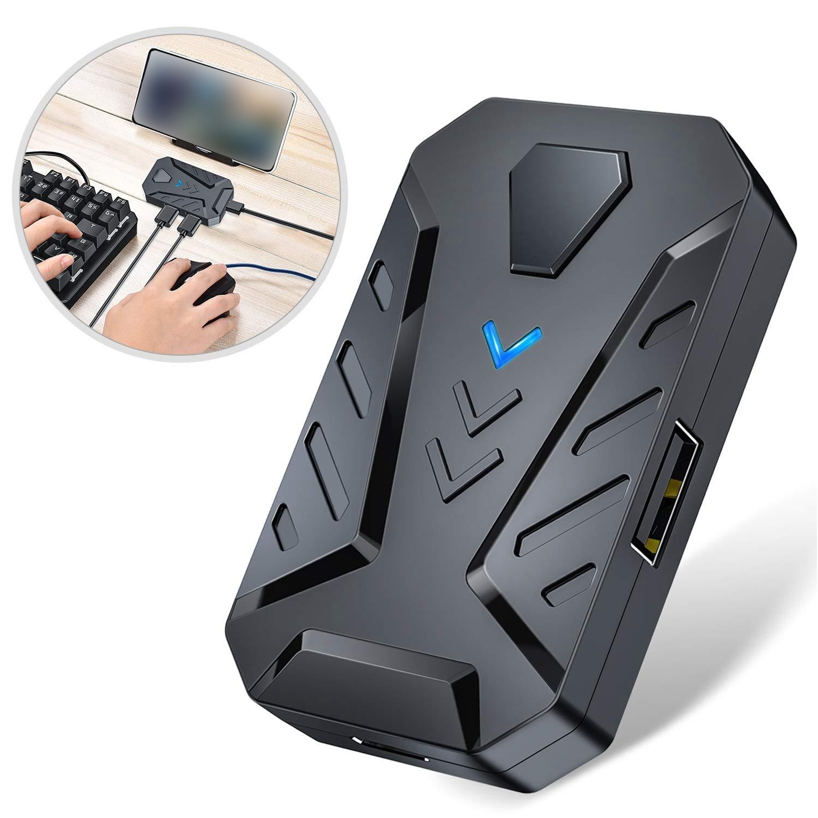 Gaming Keyboard Mouse Converte - огляд і ціна Gaming Keyboard And Mouse Converter For Mobile