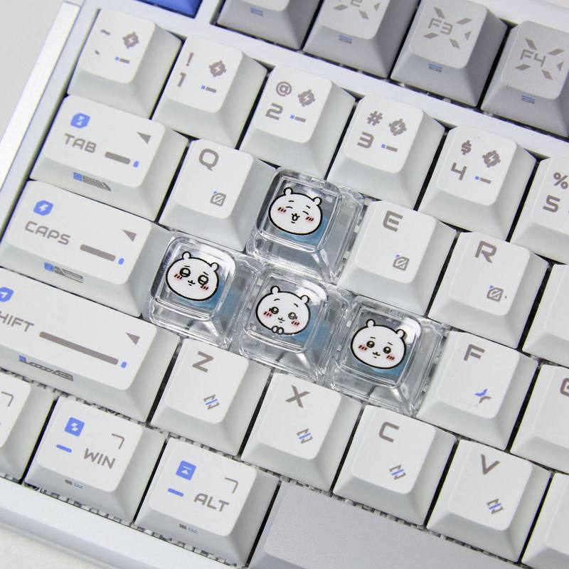Chiikawa 4 Pcs Handmade Transp - огляд і ціна Gaming Keyboard Best