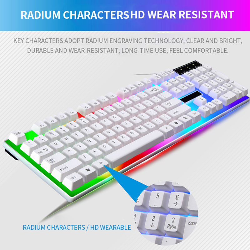 RGB Gaming Keyboard Gamer Keyb - огляд і ціна Gaming Keyboard Mobile
