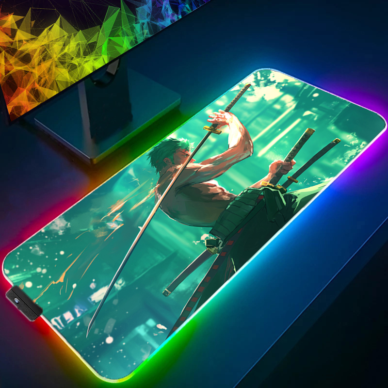 ONE PIECE Zoro Mouse Pad RGB G - огляд і ціна Gaming Keyboard Brands