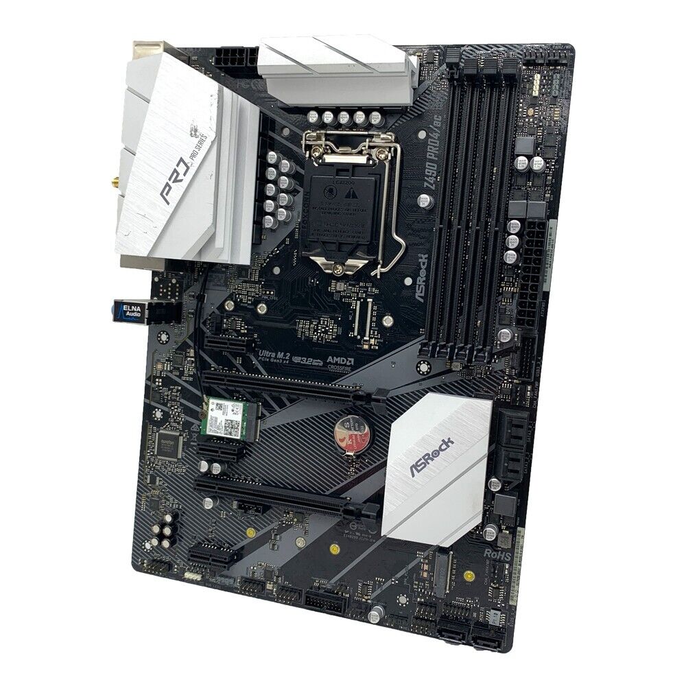 Asrock Z490 PRO4/AC Motherboar - огляд і ціна Intel Cpu Core I5