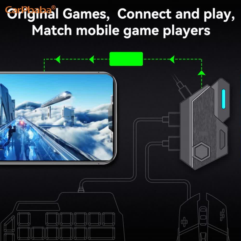 Gamepad Mobile PUBG Controller - огляд і ціна Gaming Keyboard And Mouse Converter For Mobile
