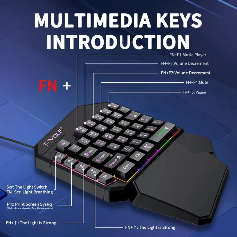 FocusOnPC TF900 2-in-1 Mobile  - огляд і ціна Gaming Keyboard And Mouse Converter For Mobile