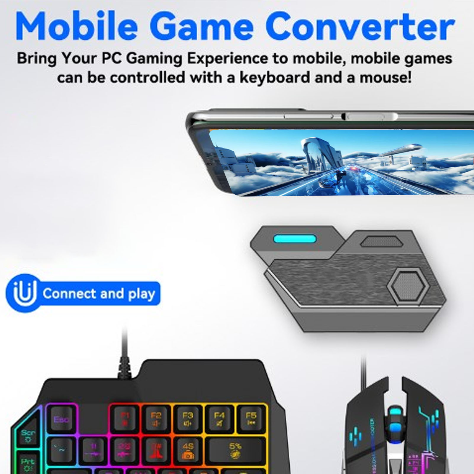 Mobile Game Combo Pack Bluetoo - огляд і ціна Gaming Keyboard Mobile