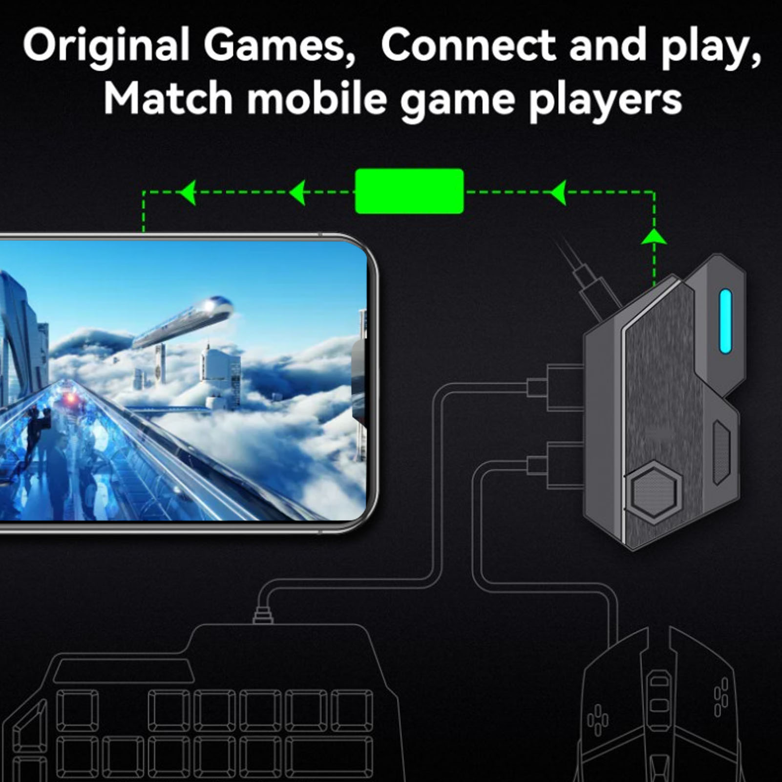 Mobile Game Combo Pack Bluetoo - огляд і ціна Gaming Keyboard Mobile