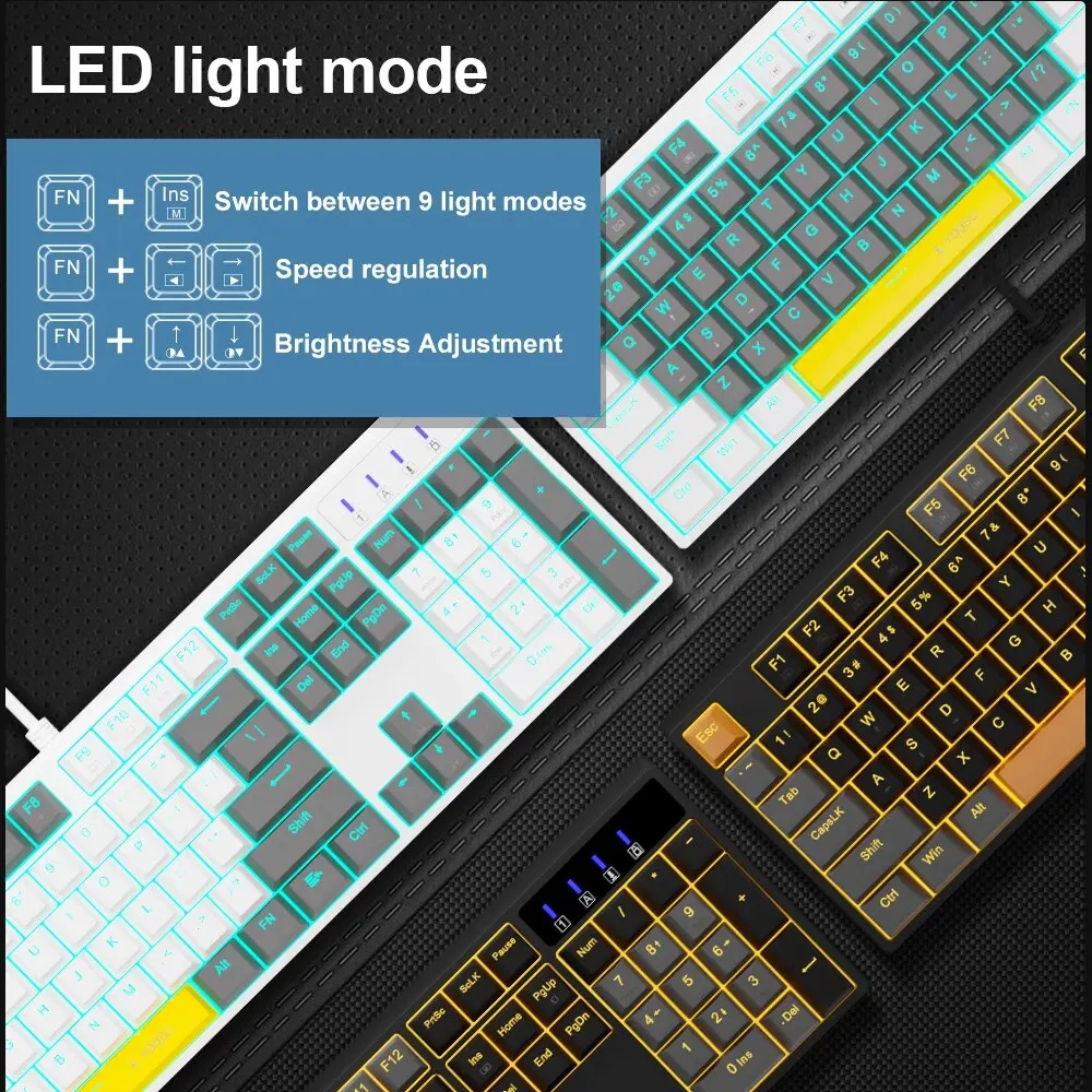 E-YOOSO Z14 USB Mechanical Gam - огляд і ціна Gaming Keyboard E Yooso