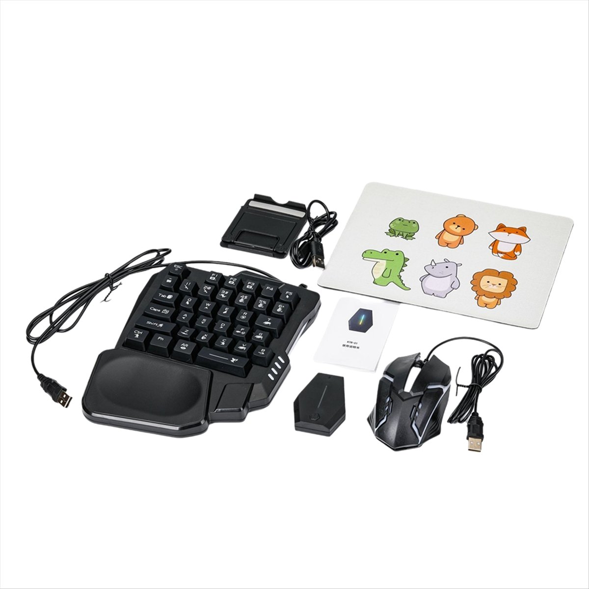 ★▲ 35Key Ergonomics RGB Gaming - огляд і ціна Gaming Keyboard And Mouse Converter For Mobile