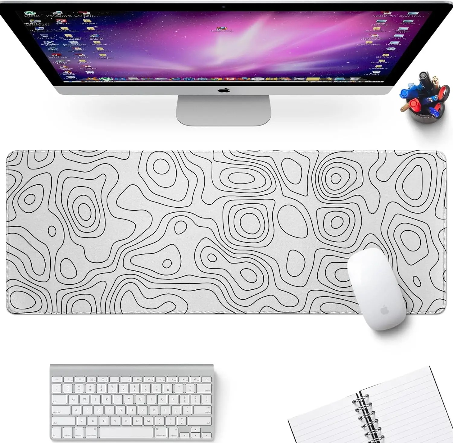 White Rubber Mouse Pad Topogra - огляд і ціна Gaming Keyboard High Ground
