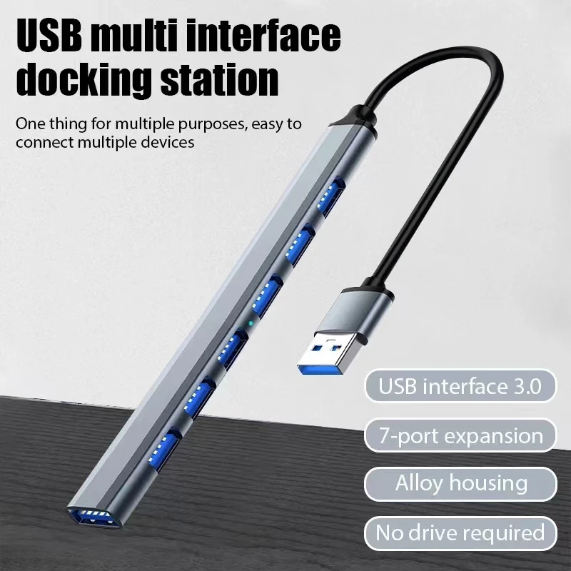 7 Ports USB 3.0 Type C HUB Exp - огляд і ціна Gaming Keyboard Type C