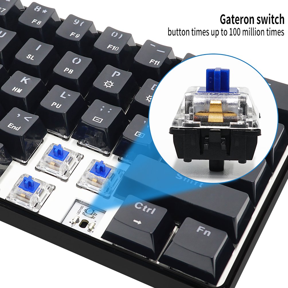 SKYLOONG GK61 Mini Portable 60 - огляд і ціна Gaming Keyboard Mobile