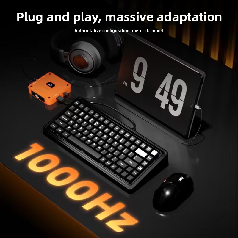 Aimzenix AX360M QiBing iOS Key - огляд і ціна Gaming Keyboard And Mouse Converter For Mobile