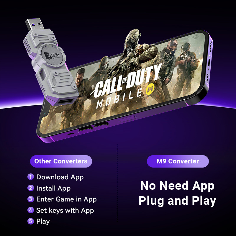 Mobile Games Converter Kit Mob - огляд і ціна Gaming Keyboard And Mouse Converter For Mobile