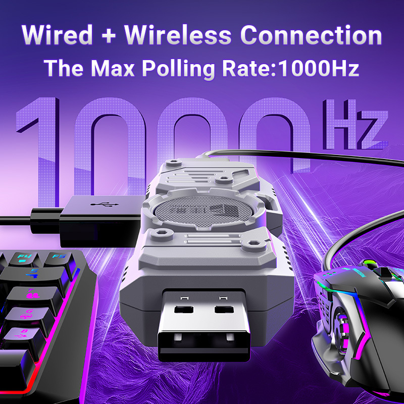 Mobile Games Converter Kit Mob - огляд і ціна Gaming Keyboard And Mouse Converter For Mobile