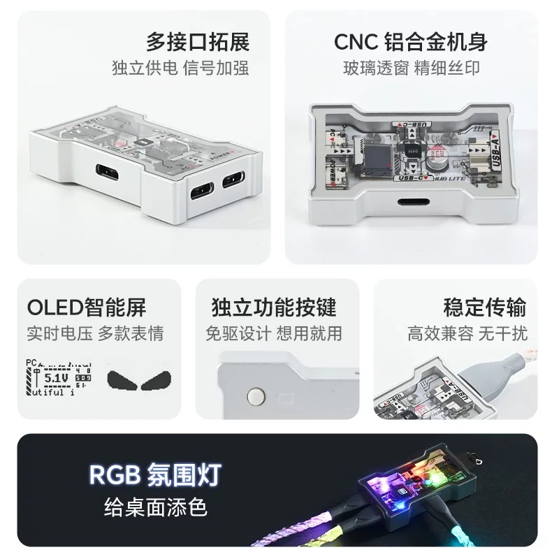 MADLIONS Gaming USB3.0 Hub Doc - огляд і ціна Gaming Keyboard Splitter