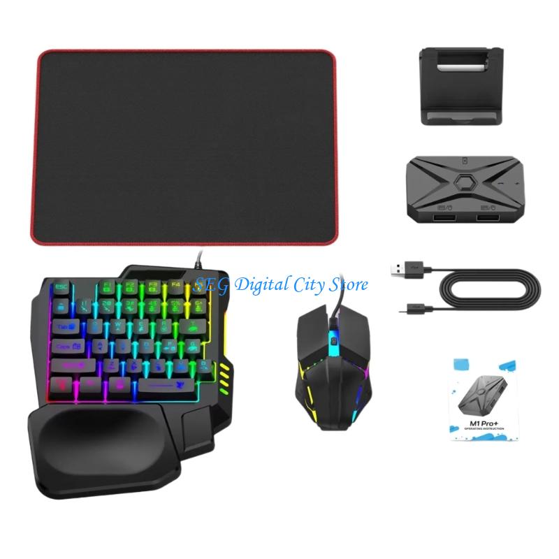 U75B Universal Mobile Gaming K - огляд і ціна Gaming Keyboard And Mouse Converter For Mobile