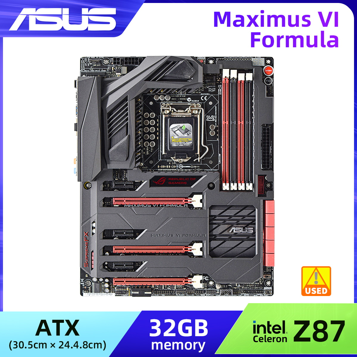 ASUS MAXIMUS VI FORMULA Mother - огляд і ціна Intel Cpu Core I5