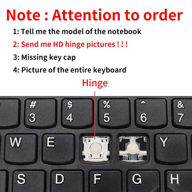 Replacement Key Cap&Hinge For  - огляд і ціна Gaming Keyboard E Yooso